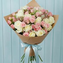 Букет романтичный подарок в Ахтимнеево Букет цветов из:  Розы в Ахтимнеево